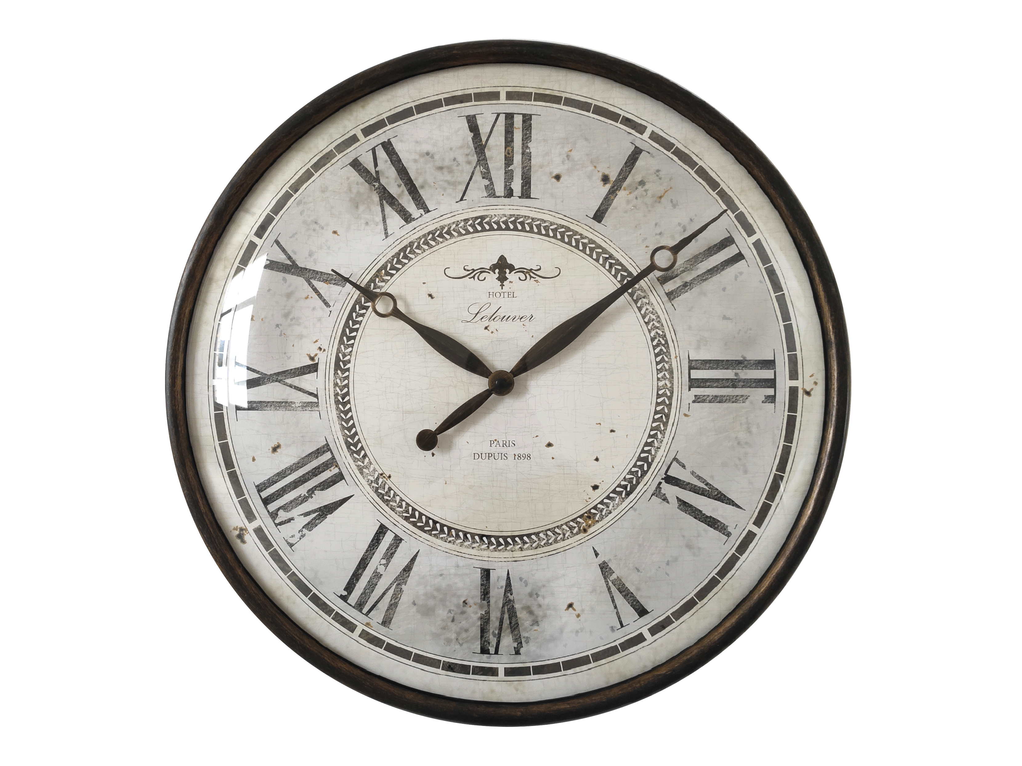 RELOJ "HOTEL LELOUVER" ENVEJECIDO 50D. CMS. 2
